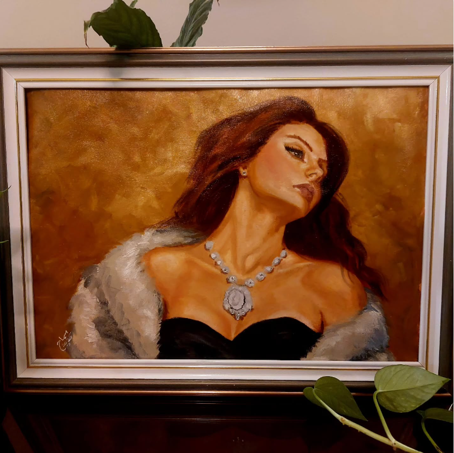 With Necklace