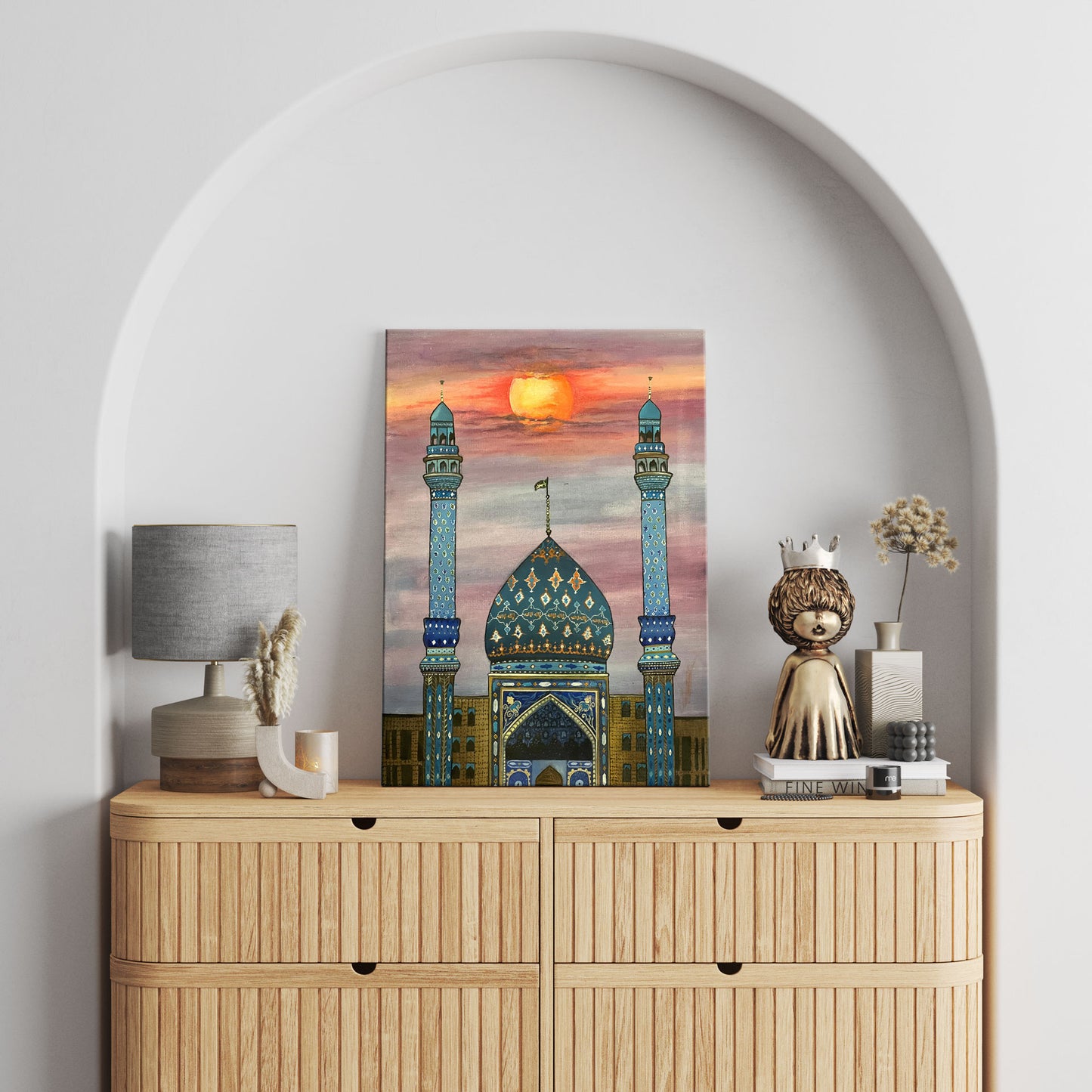 The Mosque at Sunset