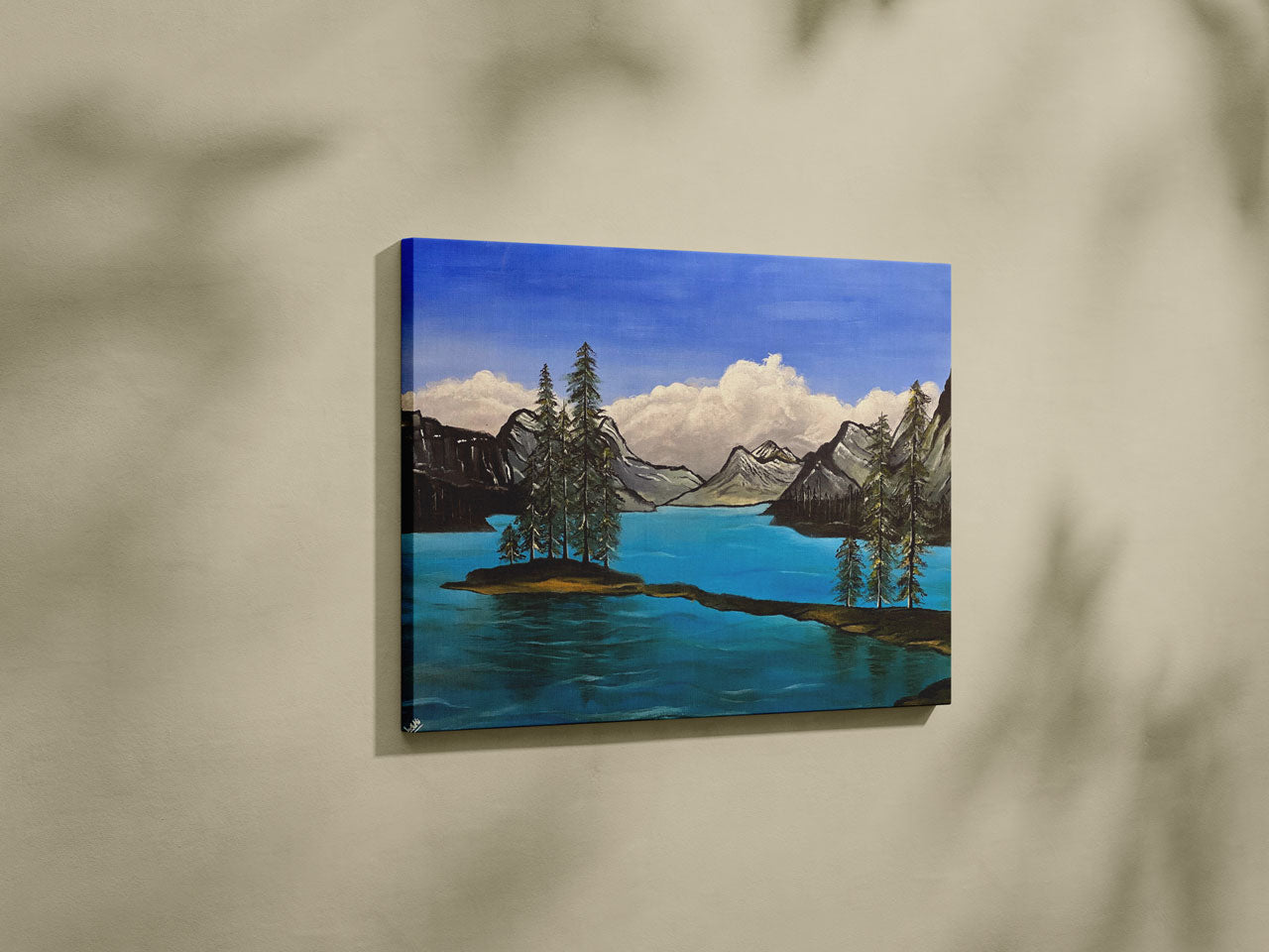 The Lake and Mountains