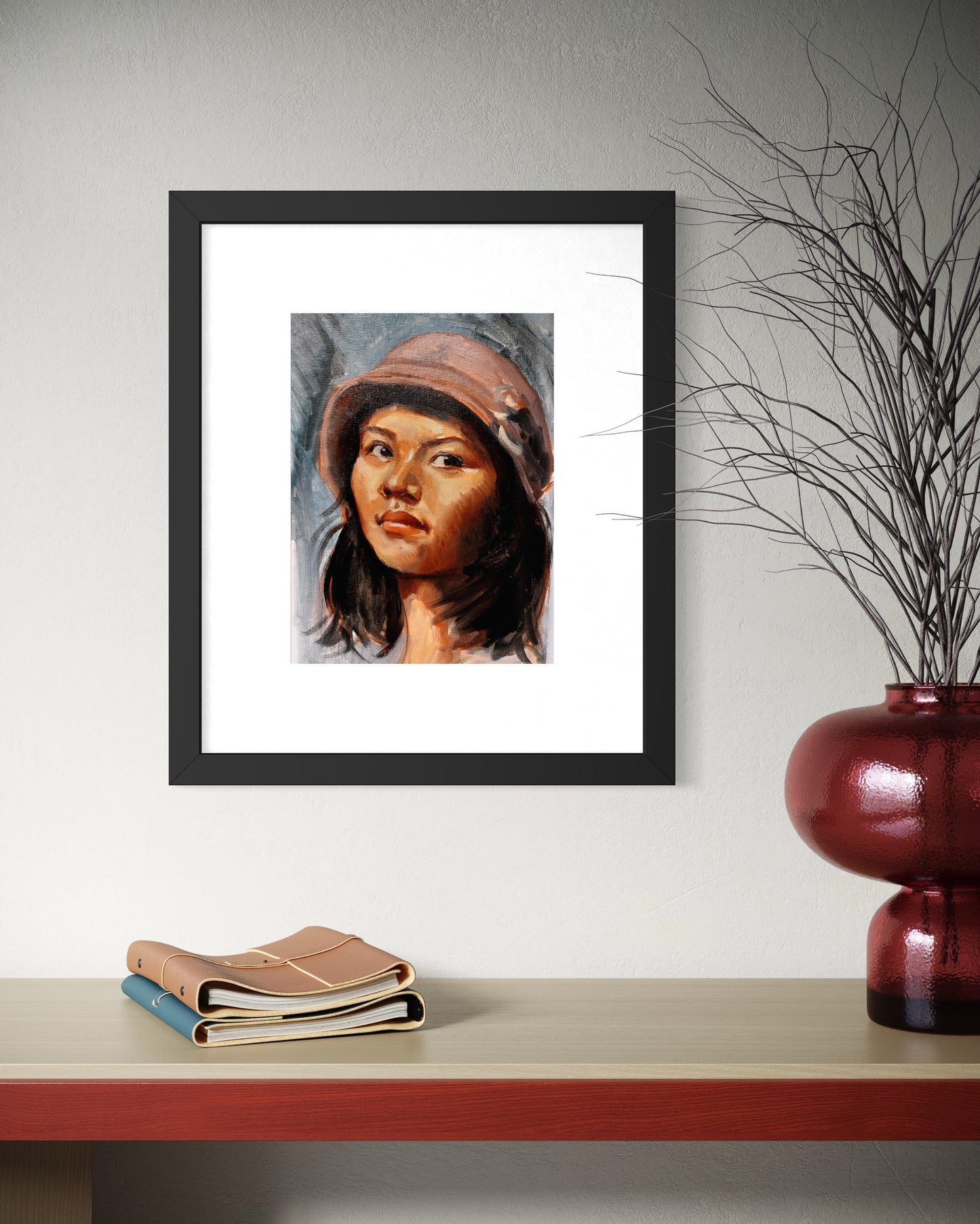 بورتريه زيتي