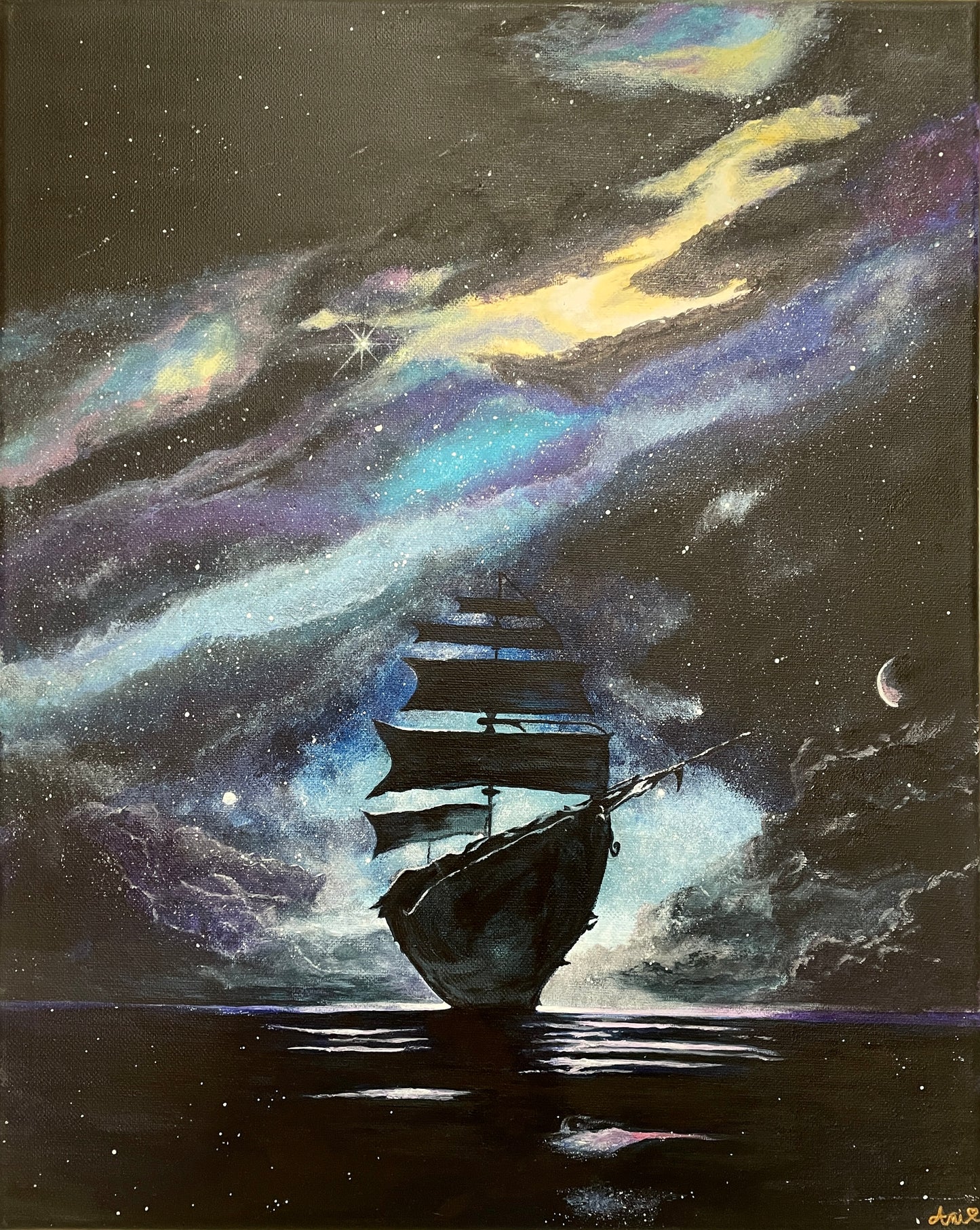 The Mysterious ship