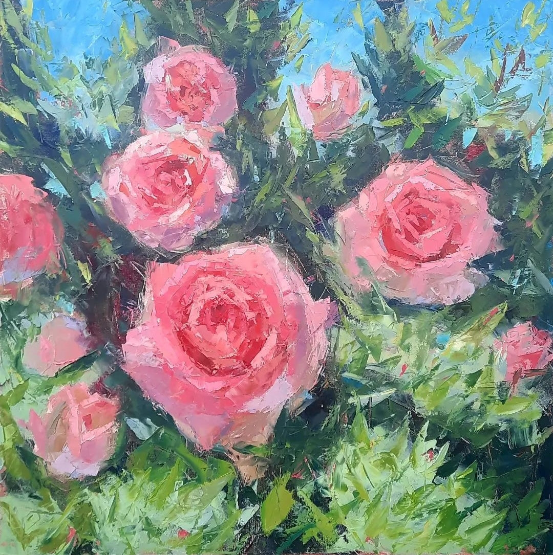 Living in a Rose Garden - 1, Peach