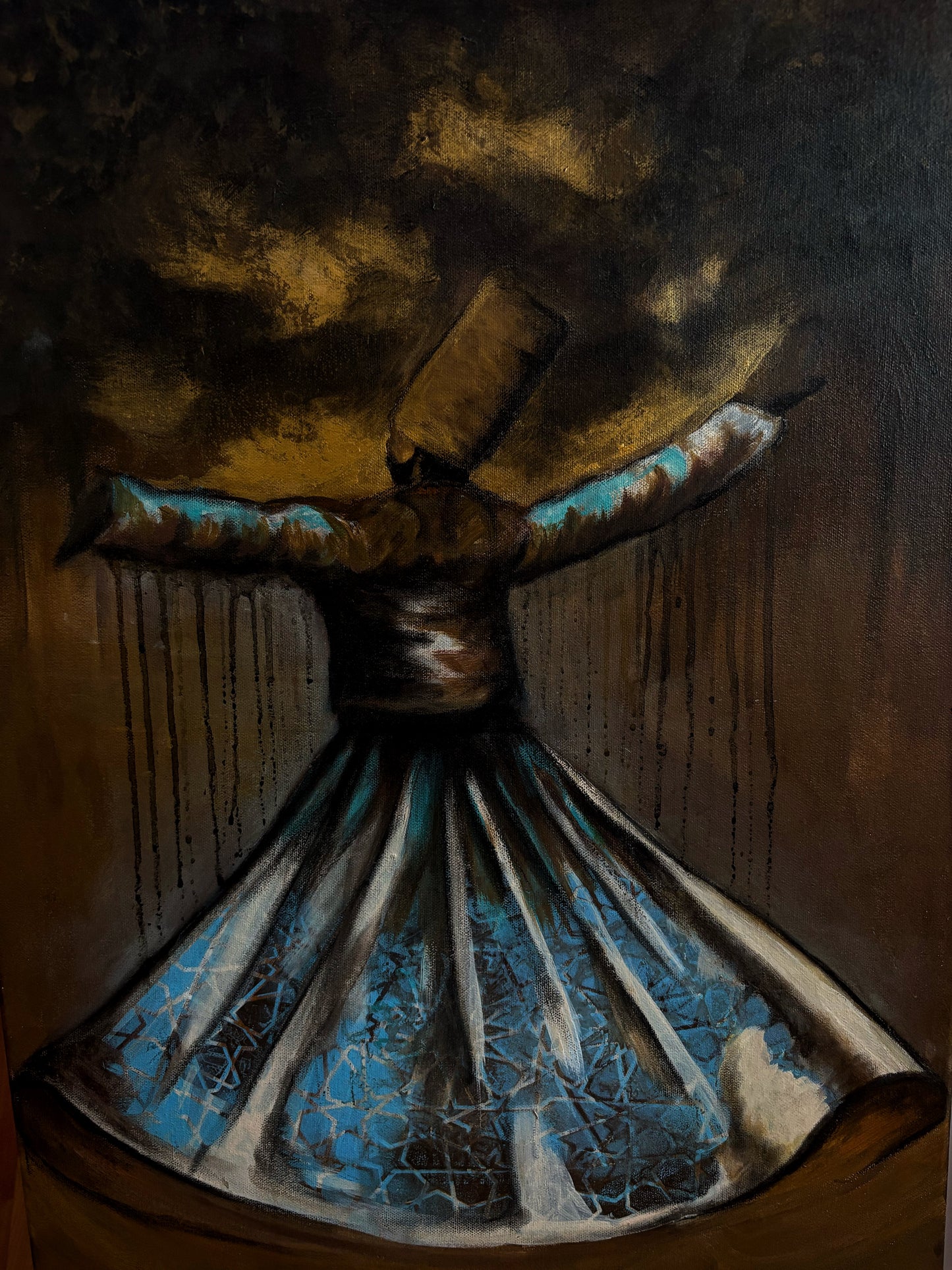 Sufi in Gold & Ash