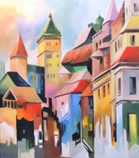 Colorful Cityscape