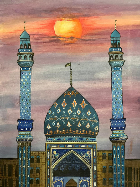 The Mosque at Sunset