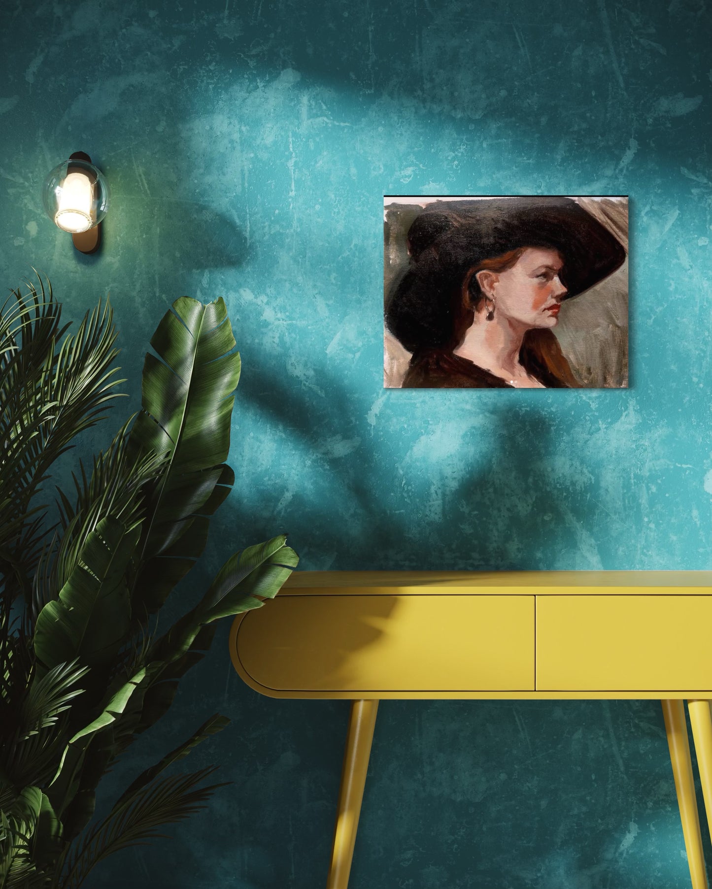 Woman in a Black Hat