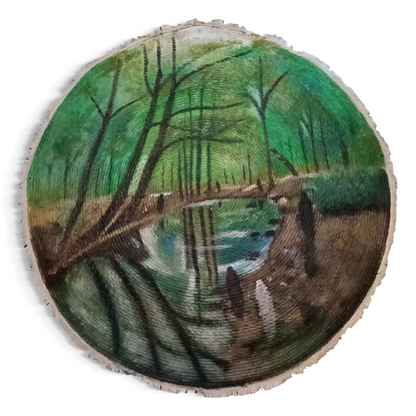 River and trees