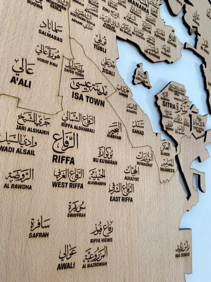 🇧🇭 Bahrain Map
