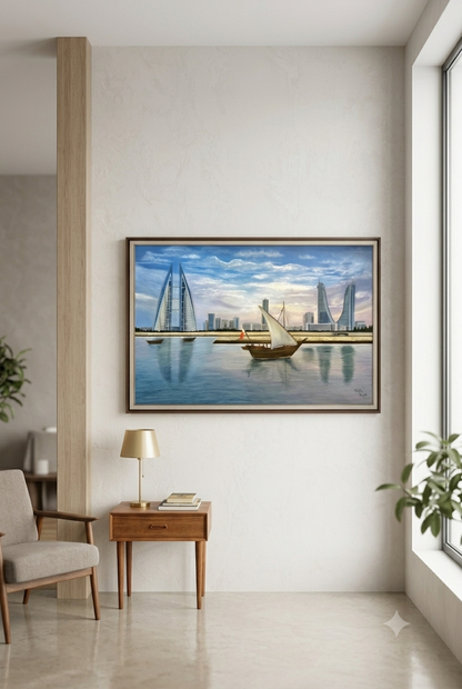 شراع على ضفاف المنامة