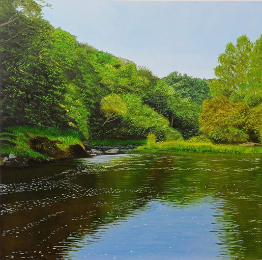 Landscape and river