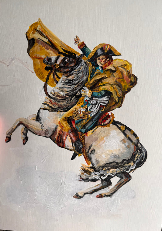 Napoleon Crossing the Alps .2