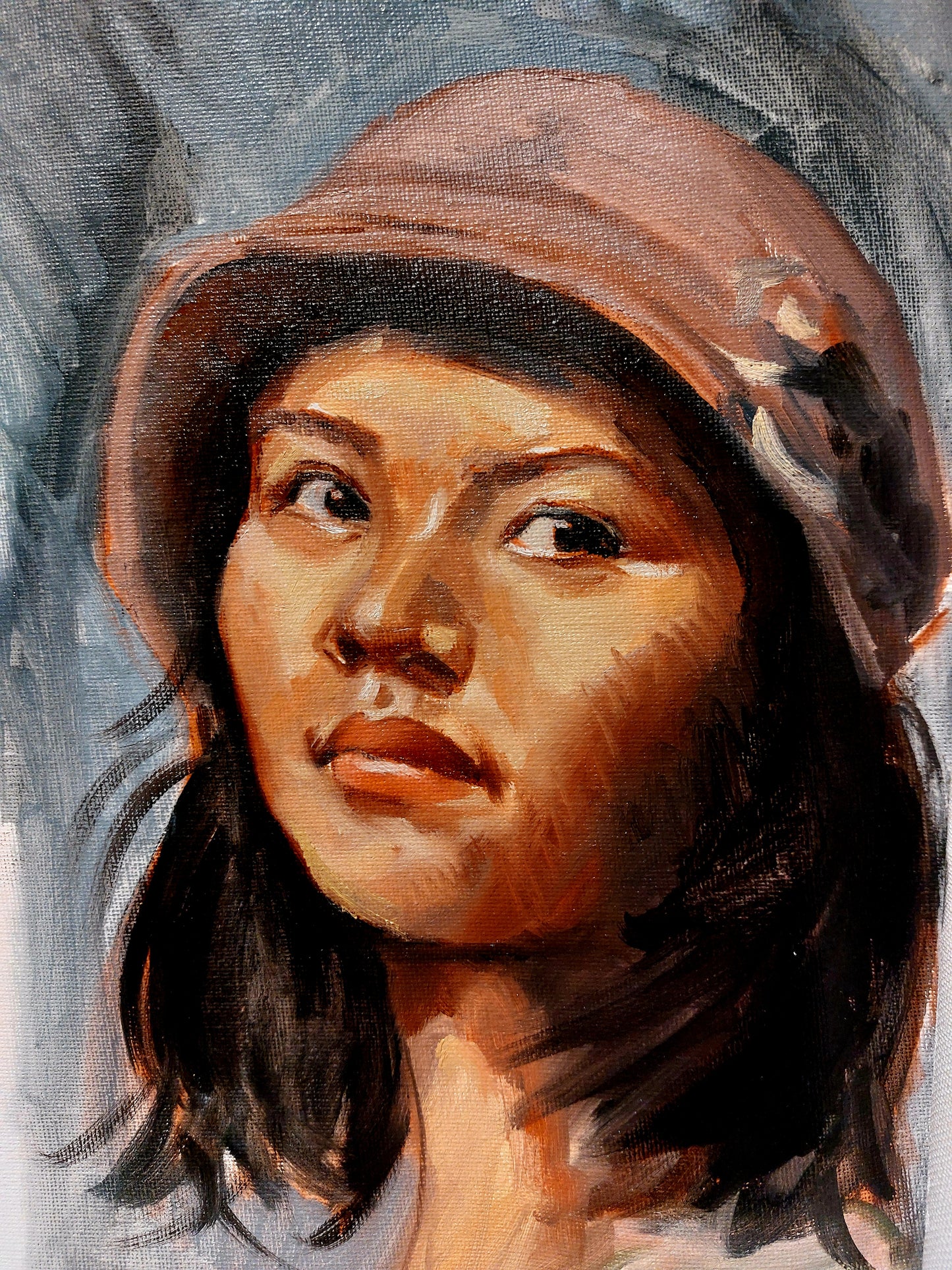 Oil portrait