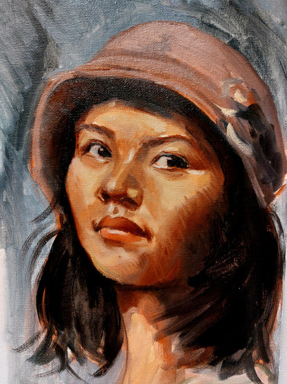 Oil portrait