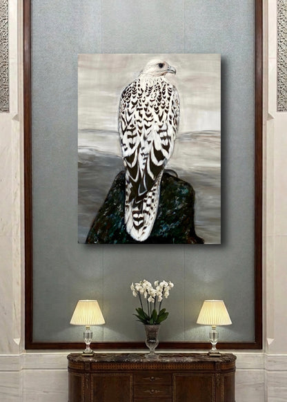 White Gyrfalcon