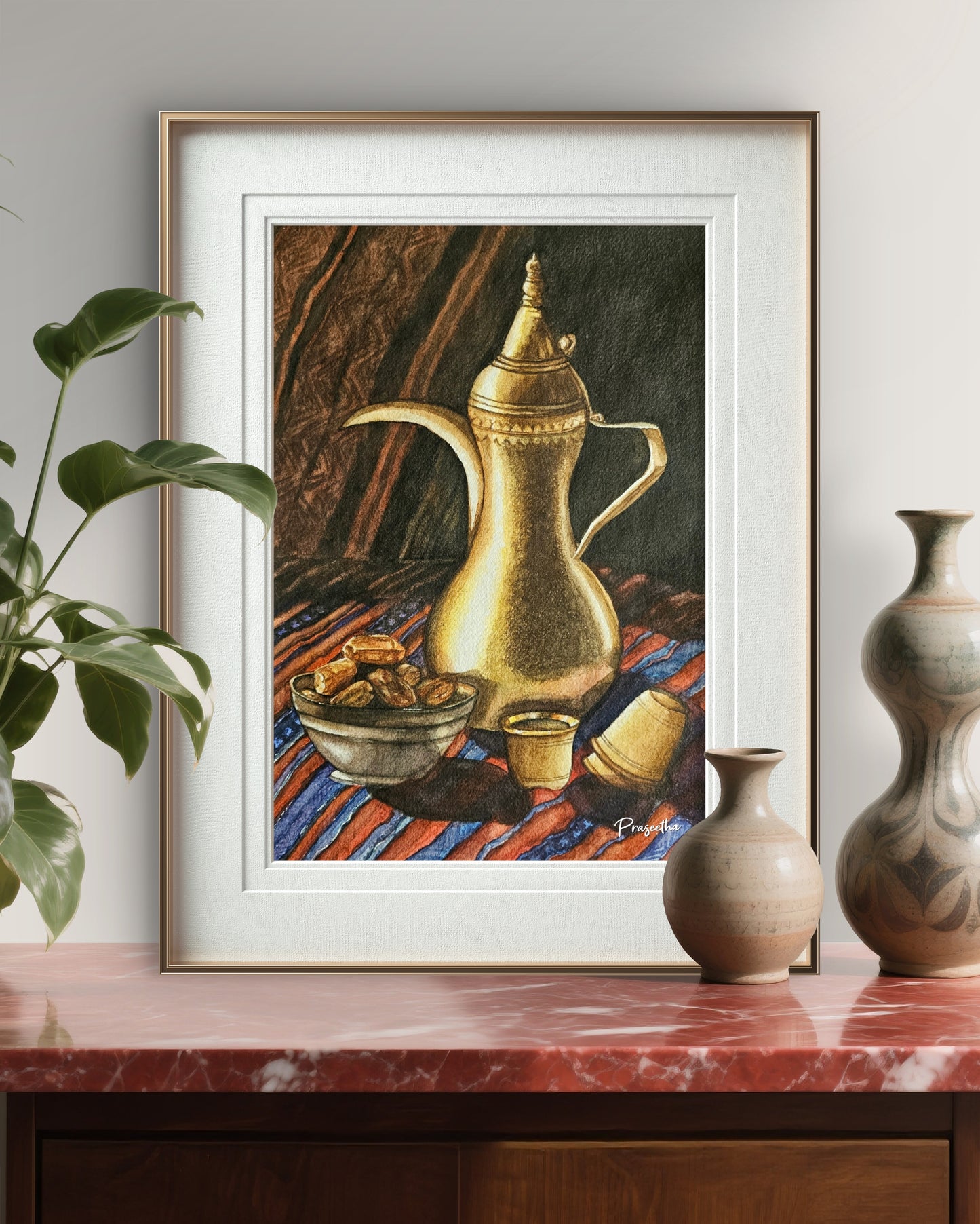A pour between the stories