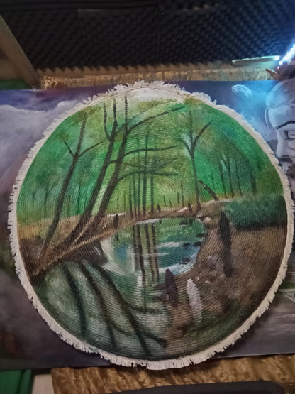River and trees