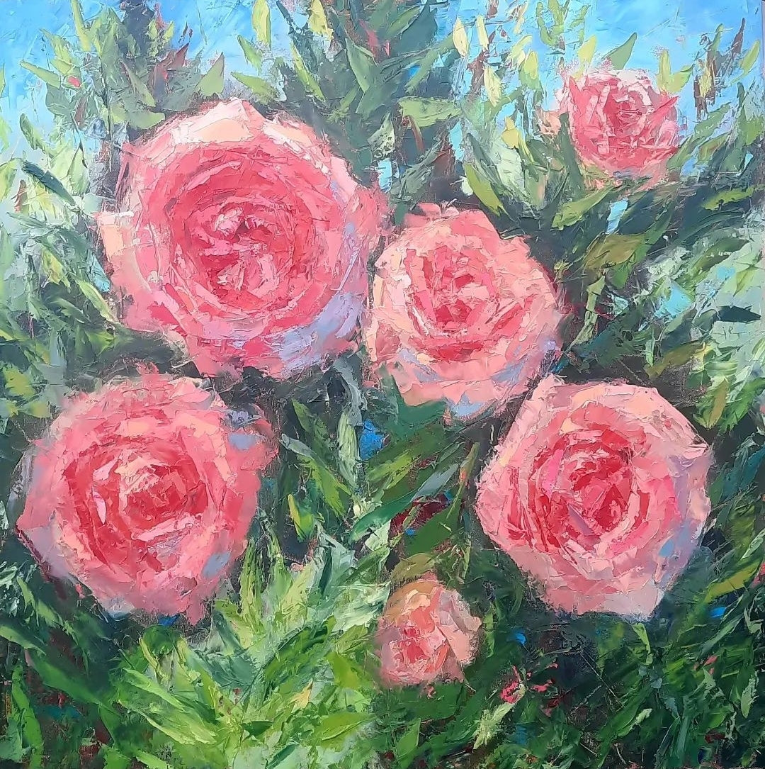 Living in a Rose Garden - 2, Peach