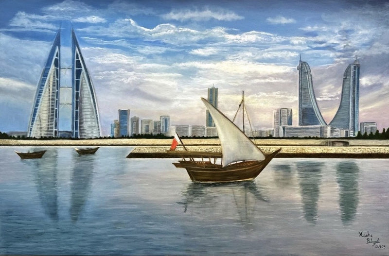 شراع على ضفاف المنامة