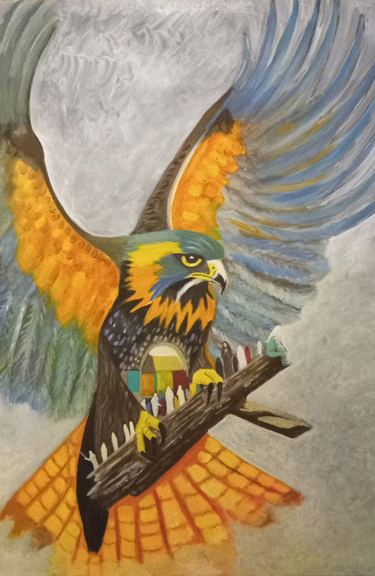 The transmission of civilizations via birds: the eagle