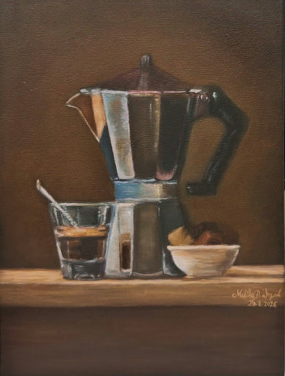 An artist's break