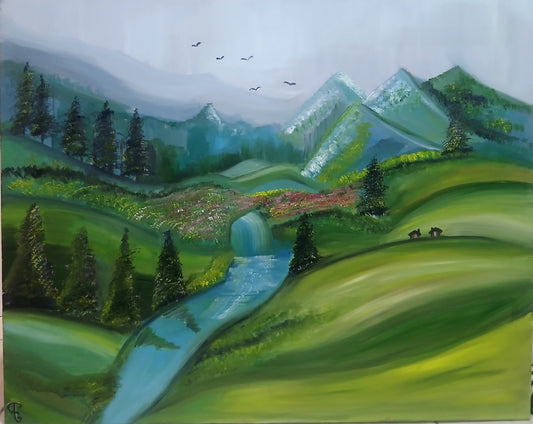 Green stillness